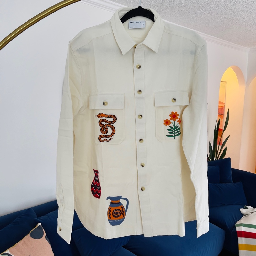 Men’s Embroidered Shirt (XL)